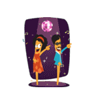 Mr ＆ Mrs Hashi In Love Forever（個別スタンプ：17）