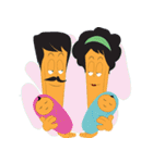 Mr ＆ Mrs Hashi In Love Forever（個別スタンプ：24）