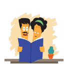Mr ＆ Mrs Hashi In Love Forever（個別スタンプ：33）