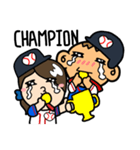 LemonDa For Baseball（個別スタンプ：40）