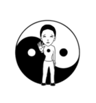 yin yang in love（個別スタンプ：24）