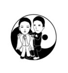 yin yang in love（個別スタンプ：25）