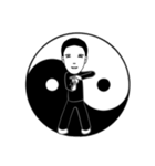 yin yang in love（個別スタンプ：34）