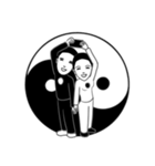 yin yang in love（個別スタンプ：39）