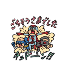 Do your best. Heroes of drinking party.（個別スタンプ：37）