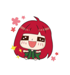 watermelon sister and bread dog（個別スタンプ：4）