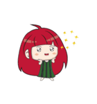watermelon sister and bread dog（個別スタンプ：9）