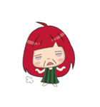 watermelon sister and bread dog（個別スタンプ：11）