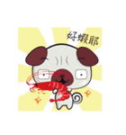 watermelon sister and bread dog（個別スタンプ：18）
