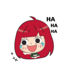 watermelon sister and bread dog（個別スタンプ：19）