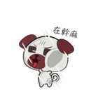 watermelon sister and bread dog（個別スタンプ：24）