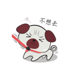 watermelon sister and bread dog（個別スタンプ：28）