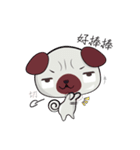 watermelon sister and bread dog（個別スタンプ：32）