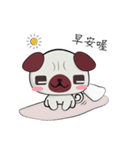 watermelon sister and bread dog（個別スタンプ：38）