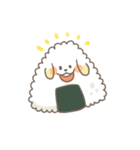 おにぎりわんこと仲間たち（個別スタンプ：1）