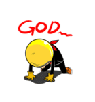 Retro Man 80's V.2 (ENG)（個別スタンプ：3）