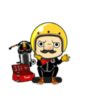 Retro Man 80's V.2 (ENG)（個別スタンプ：16）