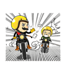 Retro Man 80's V.2 (ENG)（個別スタンプ：17）