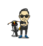 Retro Man 80's V.2 (ENG)（個別スタンプ：24）