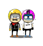 Retro Man 80's V.2 (ENG)（個別スタンプ：35）