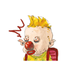 Do you like clowns ？（個別スタンプ：18）