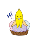 Fun together banana Friends（個別スタンプ：33）