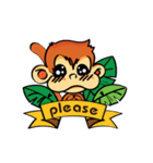 Ta-Mon monkey（個別スタンプ：16）