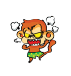 Ta-Mon monkey（個別スタンプ：36）