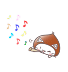 くり猫のひとこと4パターン（個別スタンプ：18）