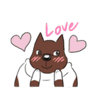 Fat Dog Gangster！ (ENG)（個別スタンプ：15）