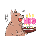 Fat Dog Gangster！ (ENG)（個別スタンプ：30）