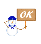 Snowman's feelings（個別スタンプ：15）