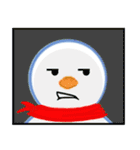 Snowman's feelings（個別スタンプ：30）
