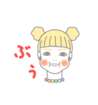 可愛い女の子とにゃんこ時々たいやき 2（個別スタンプ：15）
