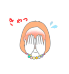 可愛い女の子とにゃんこ時々たいやき 2（個別スタンプ：23）