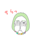 可愛い女の子とにゃんこ時々たいやき 2（個別スタンプ：24）