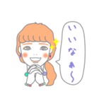 可愛い女の子とにゃんこ時々たいやき 2（個別スタンプ：35）