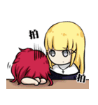 V W（個別スタンプ：7）