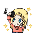 V W（個別スタンプ：14）