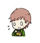 V W（個別スタンプ：18）