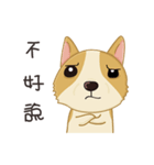 Corgi 007-part2（個別スタンプ：37）