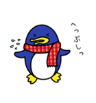 寒がりペンギン（個別スタンプ：8）