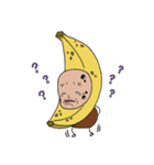 幸運の黄色い果物〜バナ爺のパイン添え〜（個別スタンプ：16）
