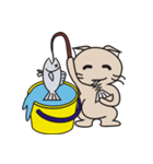 ばけつりにゃんこ（個別スタンプ：36）