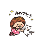 モモちゃん ＆ シロの毎日（個別スタンプ：10）