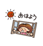 モモちゃん ＆ シロの毎日（個別スタンプ：15）
