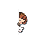 モモちゃん ＆ シロの毎日（個別スタンプ：34）