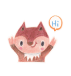I AM FOX ( ENG )（個別スタンプ：1）