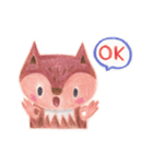 I AM FOX ( ENG )（個別スタンプ：3）