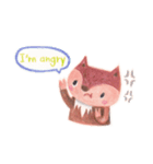I AM FOX ( ENG )（個別スタンプ：16）